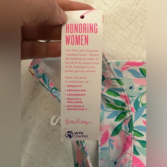 Lilly Pulitzer Pink and Green Hat 🌴☀️ - Picture 6 of 9